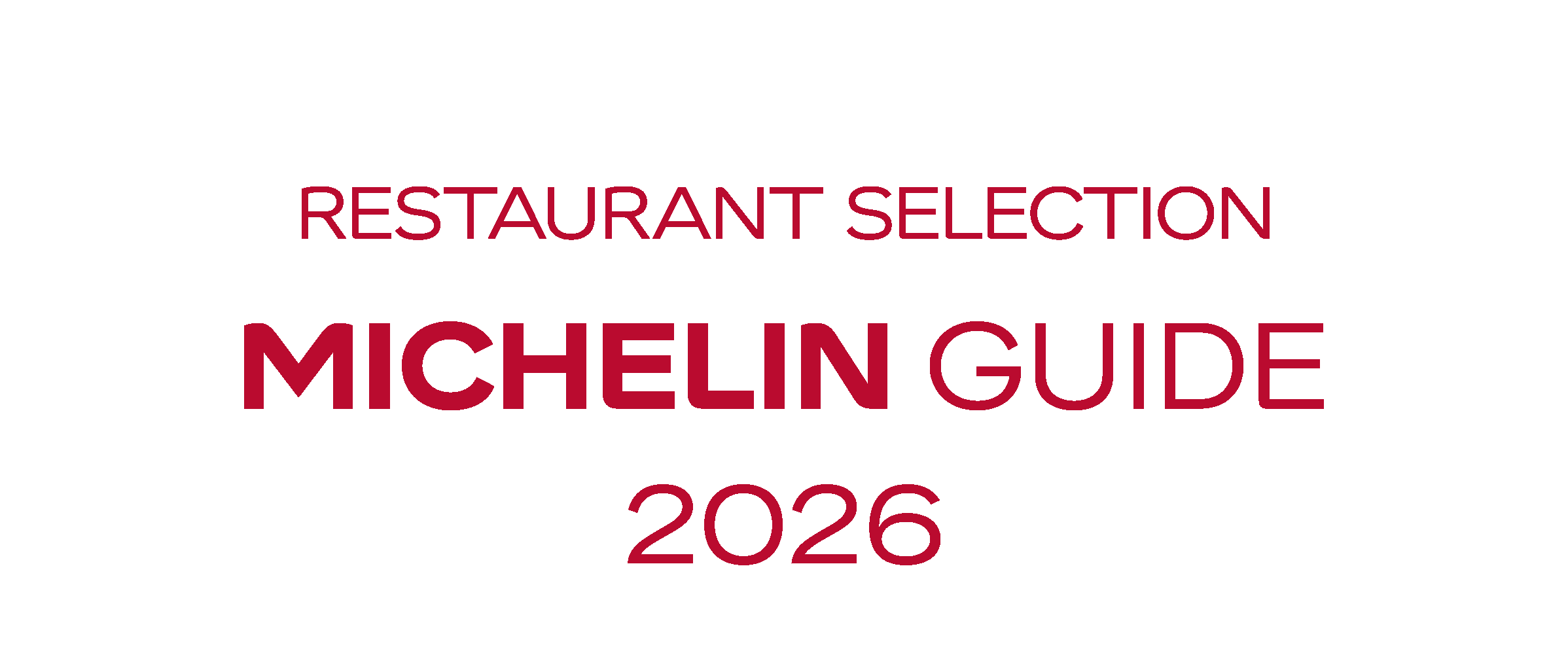 Sélection Restaurant 2026